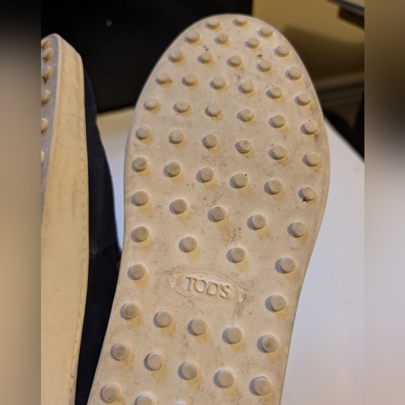 Tod's Mens Suede Loafers Driving Shoes size 8(UK7) in VGUC - Picture 11 of 13